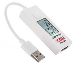 USB тестер для проверки кабелей и зарядных устройств UNI-T UT658B