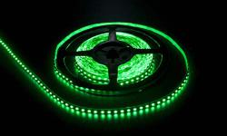 Светодиодная лента, негерметичная, 3528 120 Led, цвет: зелёный