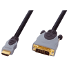 Luxmann HDMI-DVI, 1.5 метра, 467-001