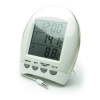 Термометр цифровой TM 1035 T с часами и гигрометрометром