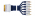 Шнур Luxmann штекер Scart - 6 штекеров RCA, 2 метра, 409-103-9